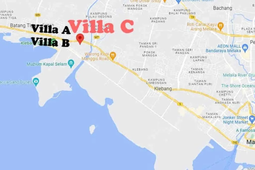 Melaka Beach Villa 0*, Malacca Malaysia